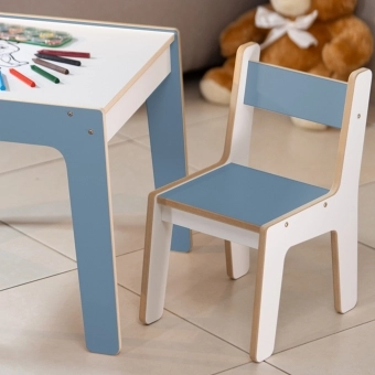 Mesa Infantil MDF (Kit 1 Mesa + Cadeiras)