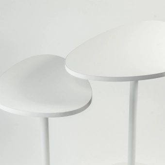 Mesa de Canto Orgânica - Conjunto 2 Mesas