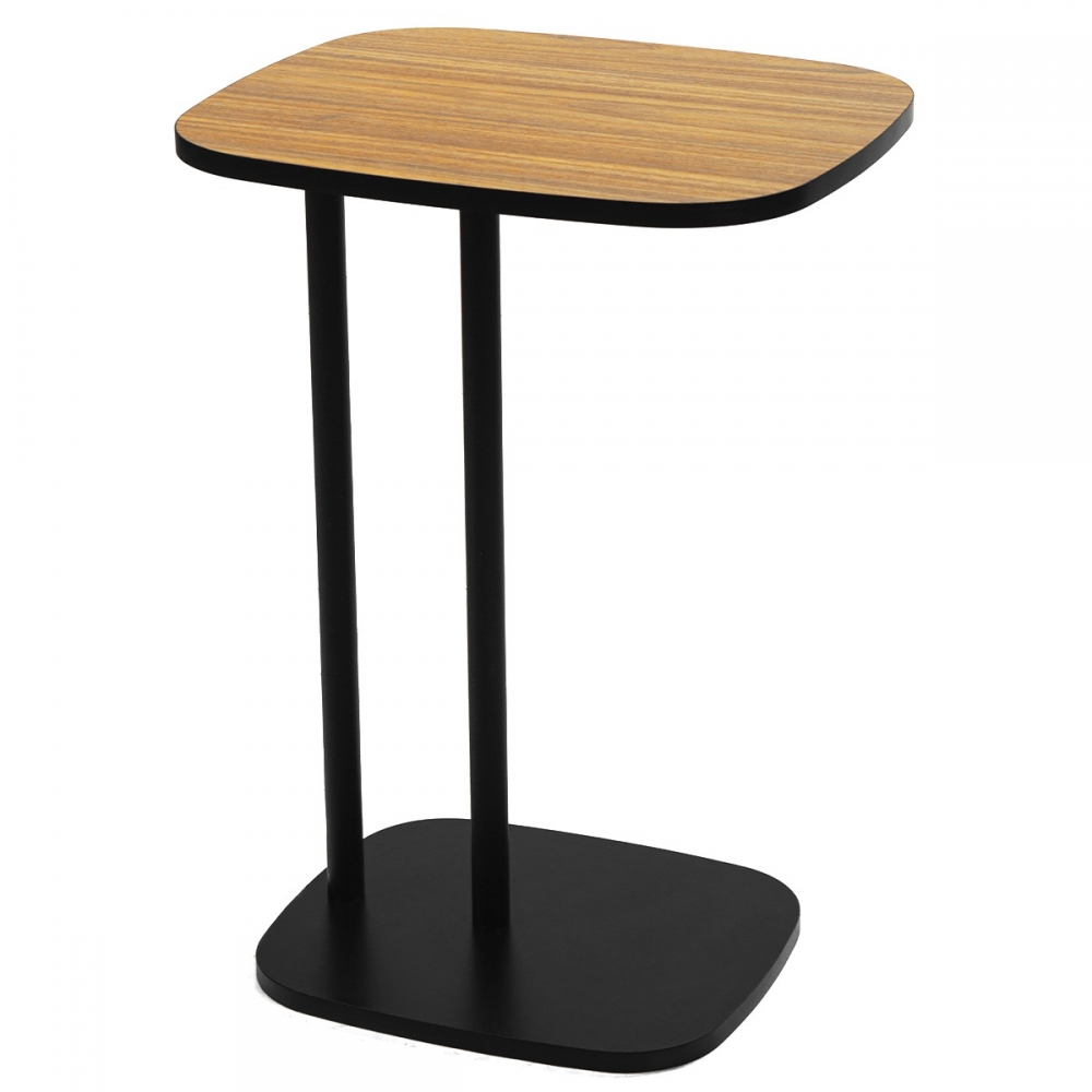 Mesa de Apoio Lateral Sofá - Amadeirado