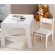 Mesa Infantil MDF (Kit 1 Mesa + Cadeiras) - Branco (1 Cadeira)