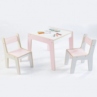 Mesa Infantil MDF (Kit 1 Mesa + Cadeiras)