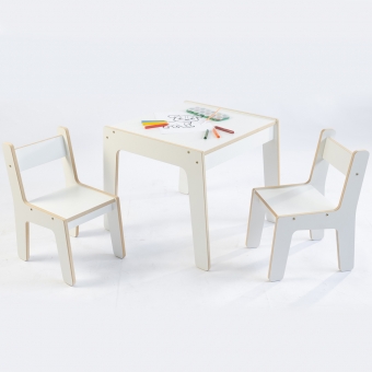 Mesa Infantil MDF (Kit 1 Mesa + Cadeiras)