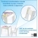 Mesa Infantil MDF Reino Unicórnio (Kit 1 Mesa + Cadeiras) - Branco (1 Cadeira)