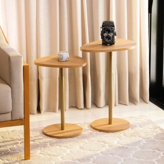 Mesa de Canto Orgânica - Conjunto 2 Mesas