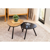 Mesa de Centro Orgânica - Freijó Preto