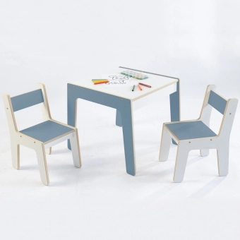 Mesa Infantil MDF (Kit 1 Mesa + Cadeiras)