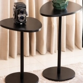 Mesa de Canto Orgânica - Conjunto 2 Mesas - Preto