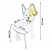 Mesa Infantil Puppies - Mesa + 1 Cadeira