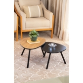 Mesa de Centro Orgânica - Freijó Preto